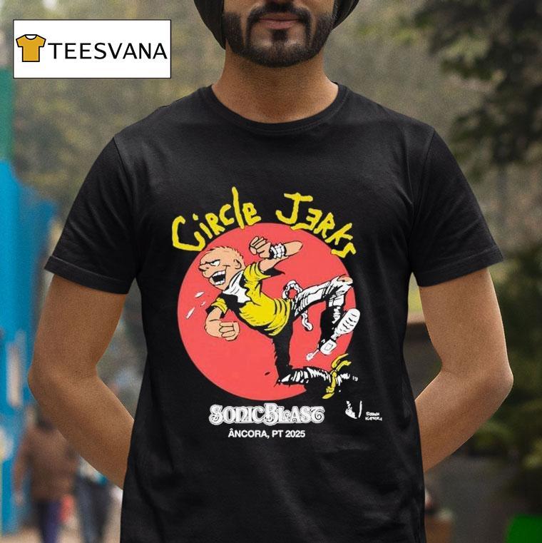 Circle Jerks Sonic Blast Ancora, Pt 2025 Shirt