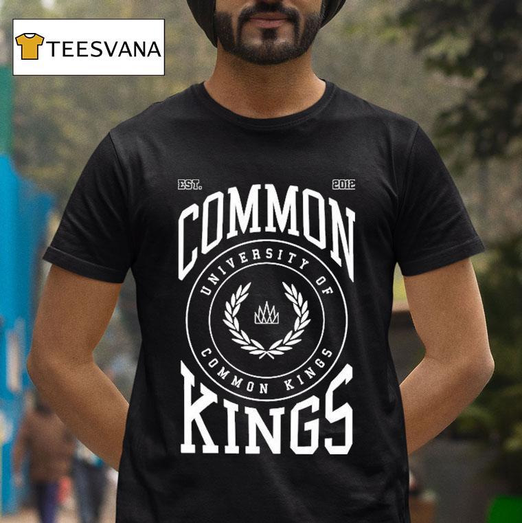 Common Kings University Collegiate Est 2012 Shirt
