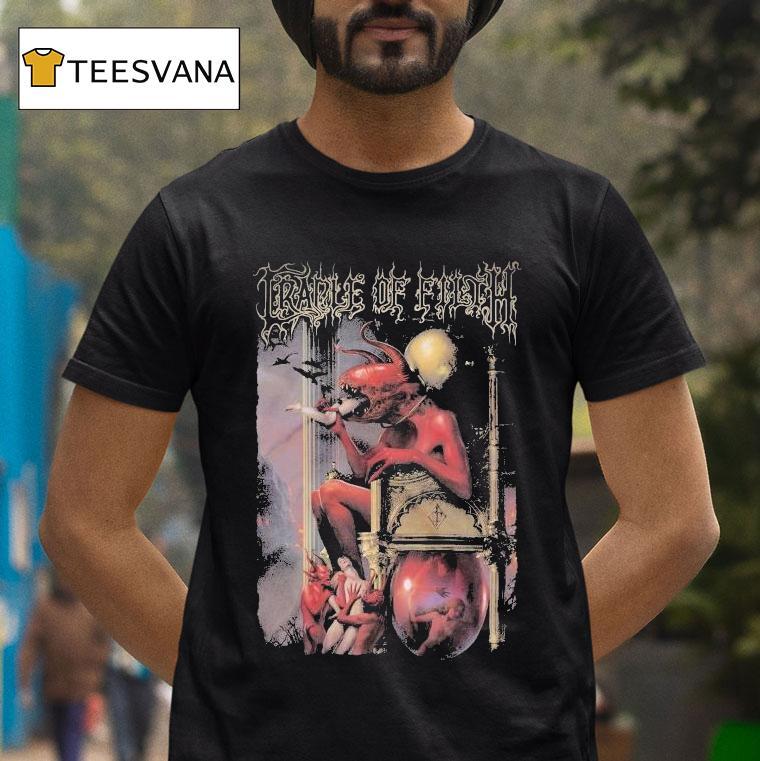 Cradle Of Filth Existence Is Futile Close Up Shirt