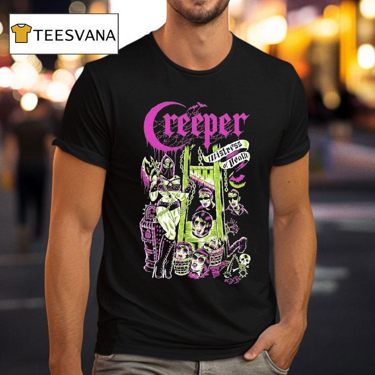 Creeper Mistress Of Death Sol Rac Shirt