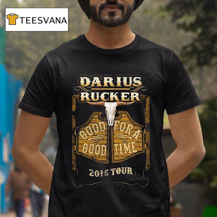 Darius Rucker Good For A Good Time Tour 2016 Shirt