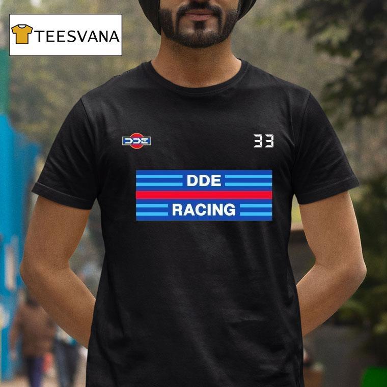 Dde Racing Garage Stripes And Speed 33 Shirt