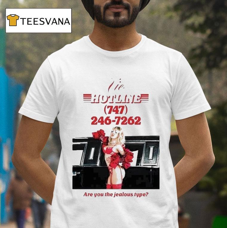 Doja Cat Vie Hotline Are You The Jealous Type Release On August 2025 Shirt