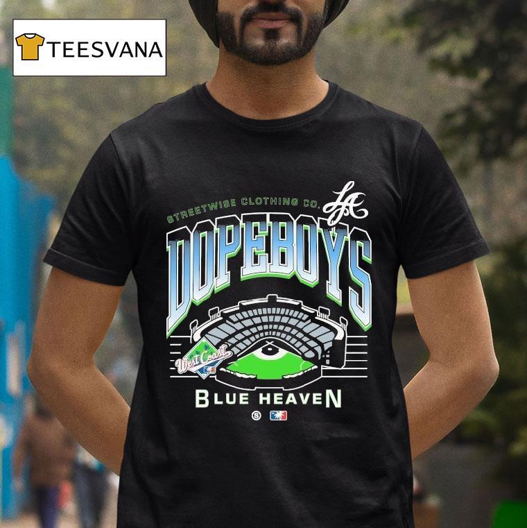Dopeboys Blue Heaven Streetwise West Coast Stadium Shirt