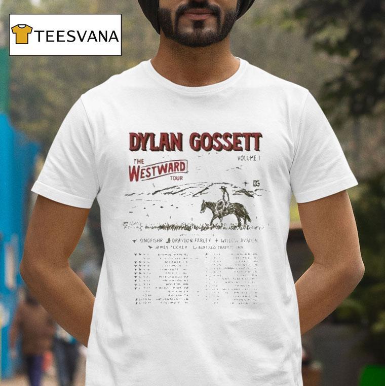 Dylan Gossett The Westward Tour 2025 Dates Shirt