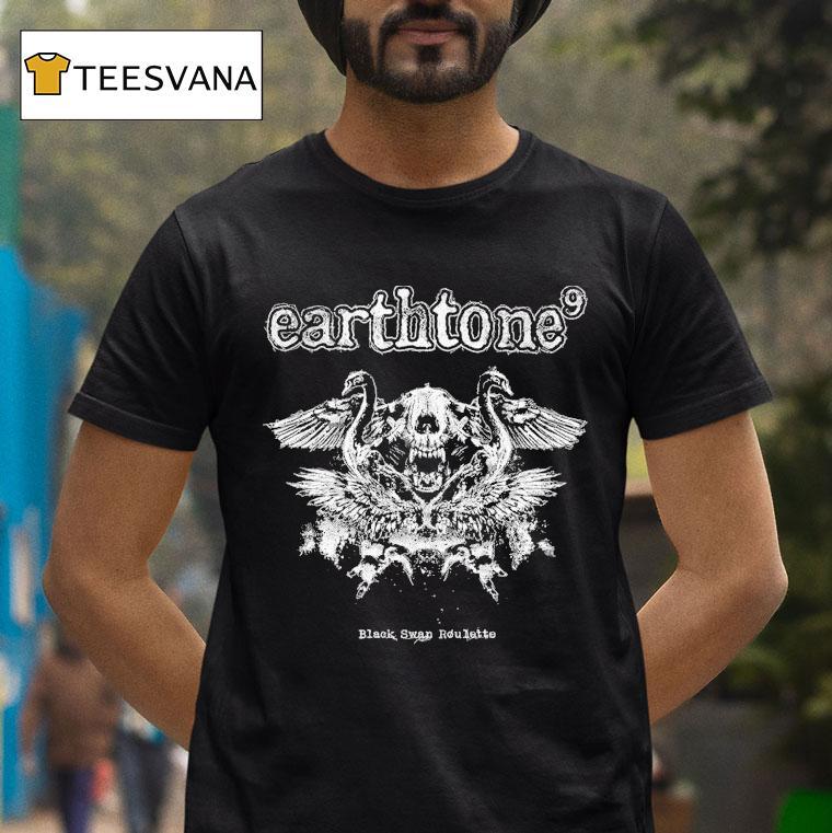 Earthtone9 Ltd Ed Black Swan Roulette Shirt