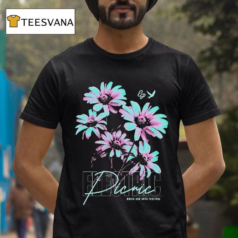 Electric Picnic Music And Arts Festival Flowers Shirt