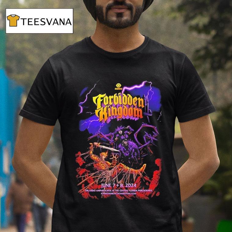 Forbidden Kingdom Spider Zone Orlando Shirt