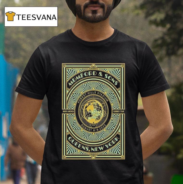 Forest Hills Stadium 2025 Mumford Sons In New York City Shirt