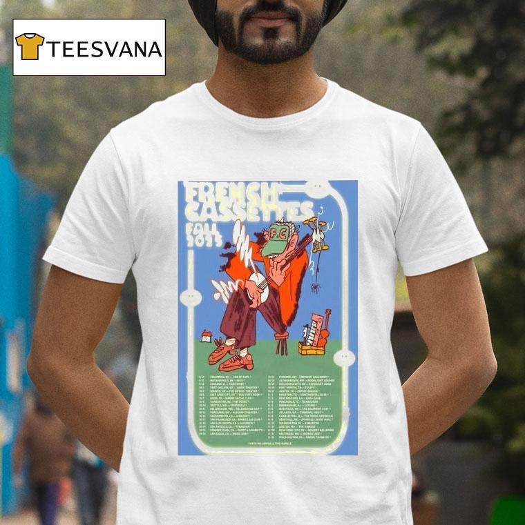 French Cassettes Fall Tour 2025 Dates Shirt