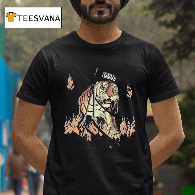 Game Changer Wrestling Gcw Haoming Tiger Pepper Shirt