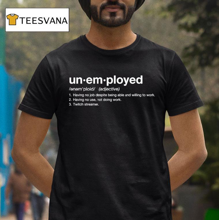 Grandpoobear Unemployed Shirt