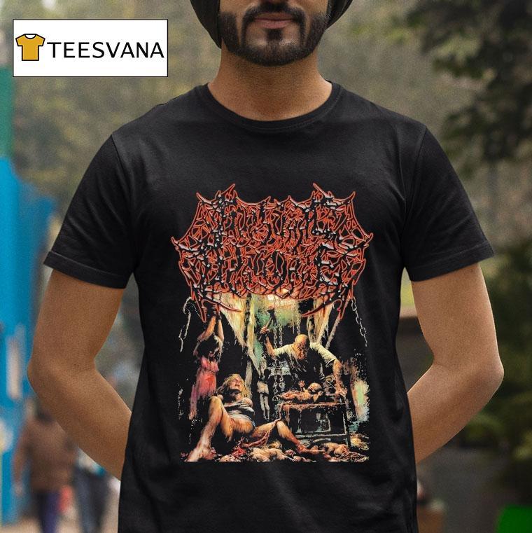 Guttural Disgorge Inhumane Perversion Shirt