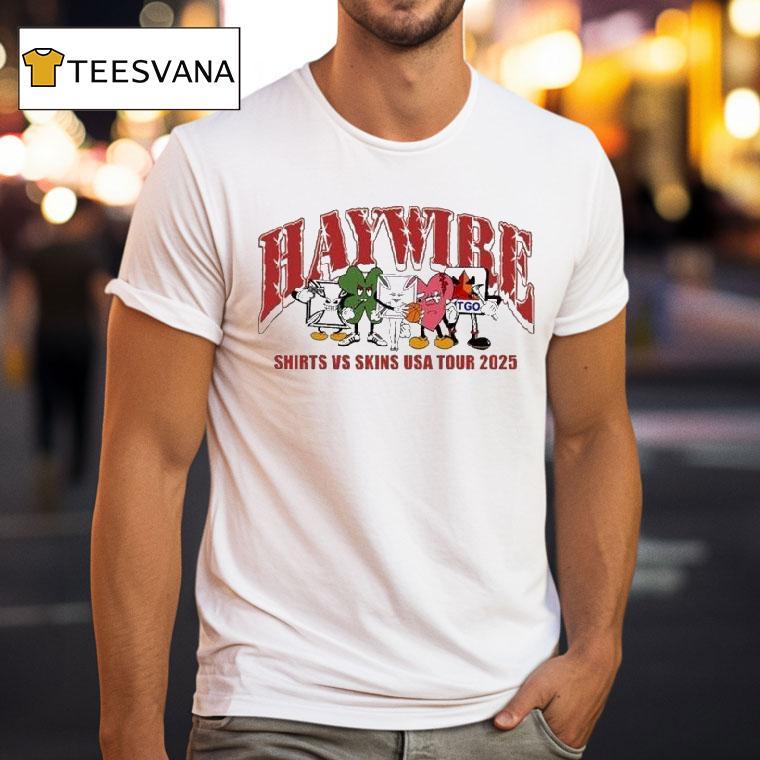 Haywire Shirts Vs Skins Usa Tour 2025 Shirt