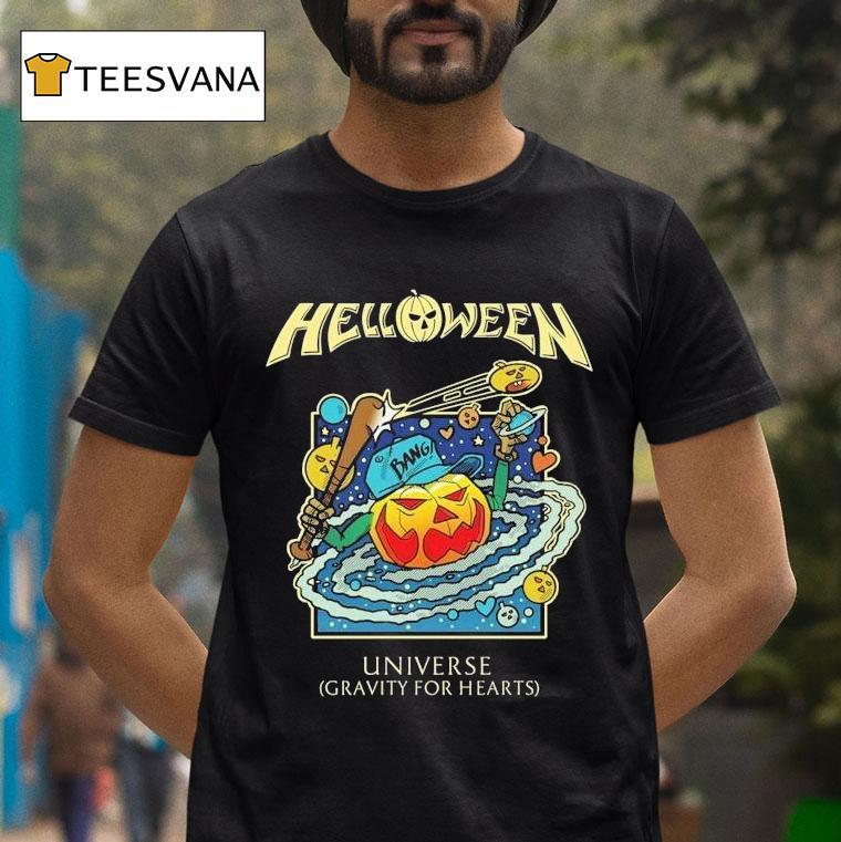 Helloween Giants And Monsters Universe Gravity For Hearts Halloween Shirt