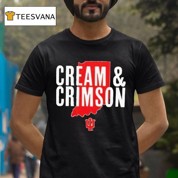 Indiana Hoosiers Hometown Cream And Crimson Shirt