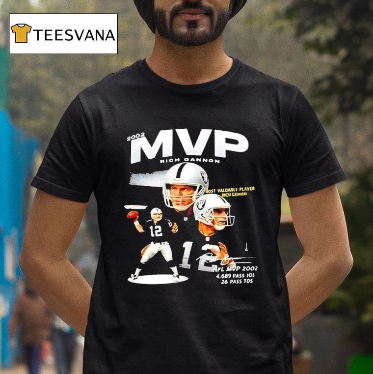 Jackson Powers Johnson Rich Gannon Mvp Shirt