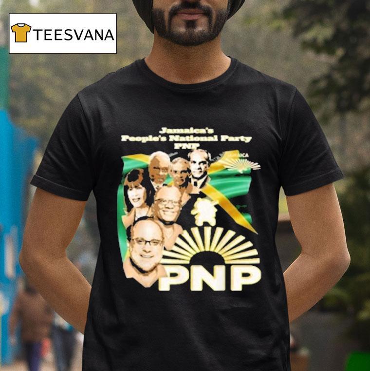 Jamaica's People's National Party Pnp Supporter Novelty Shirt
