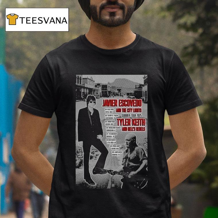 Javier Escovedo And The City Lights Summer Tour 2025 Shirt