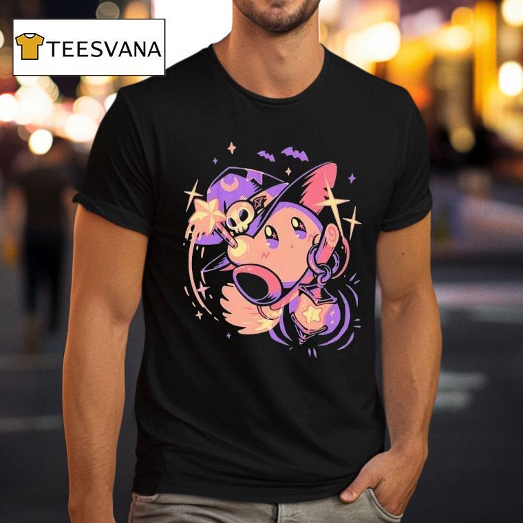 Kirby Pink And Magical Shirt