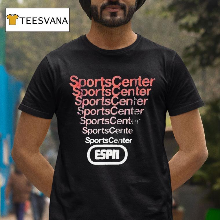 Kyle Brandt Wearing Sports Center Espn Shirt