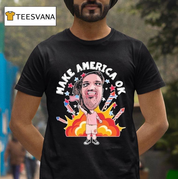 Leigh Mcnasty Make America Ok Shirt