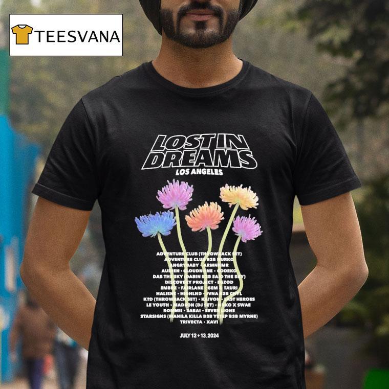 Lost In Dreams Los Angeles Blooming Shirt