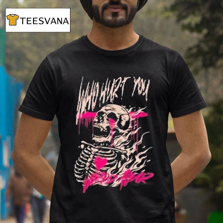 Luciano Cota Who Hurt You World Tour 2025 Skeleton Shirt