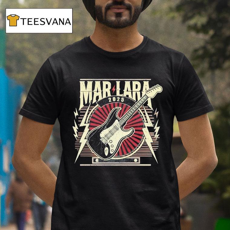 Mar Lara Sudadera 2025 Guitar Rock Metal Shirt