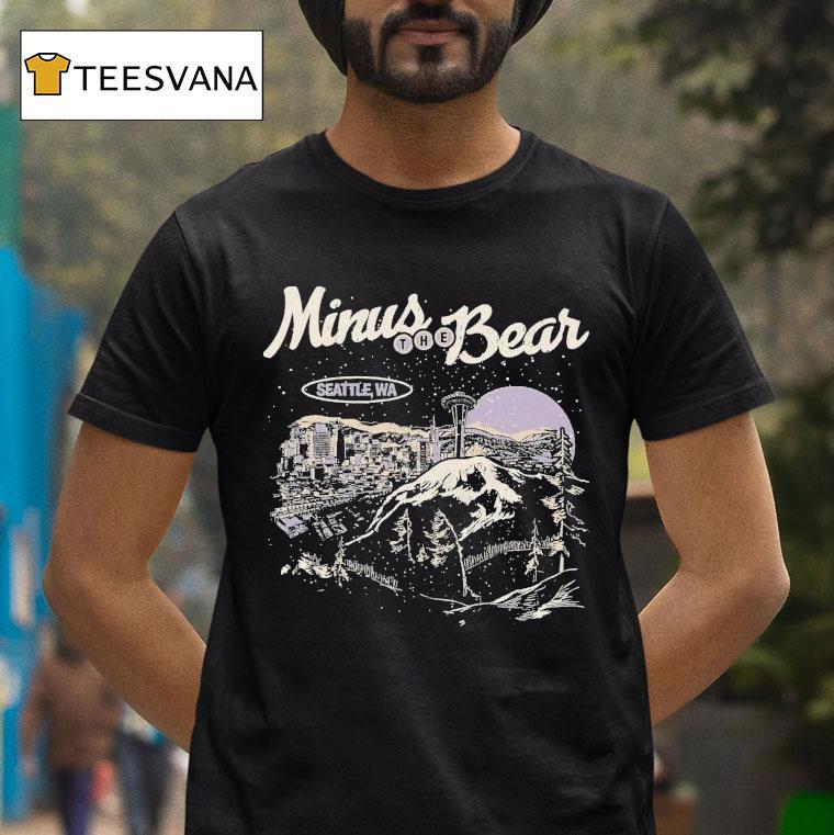 Minus The Bear Hooray Seattle Wa Shirt