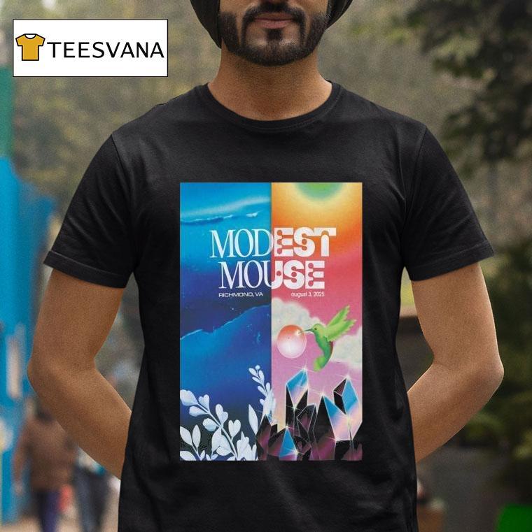 Modest Mouse Tour Richmond, Va August 3, 2025 Shirt