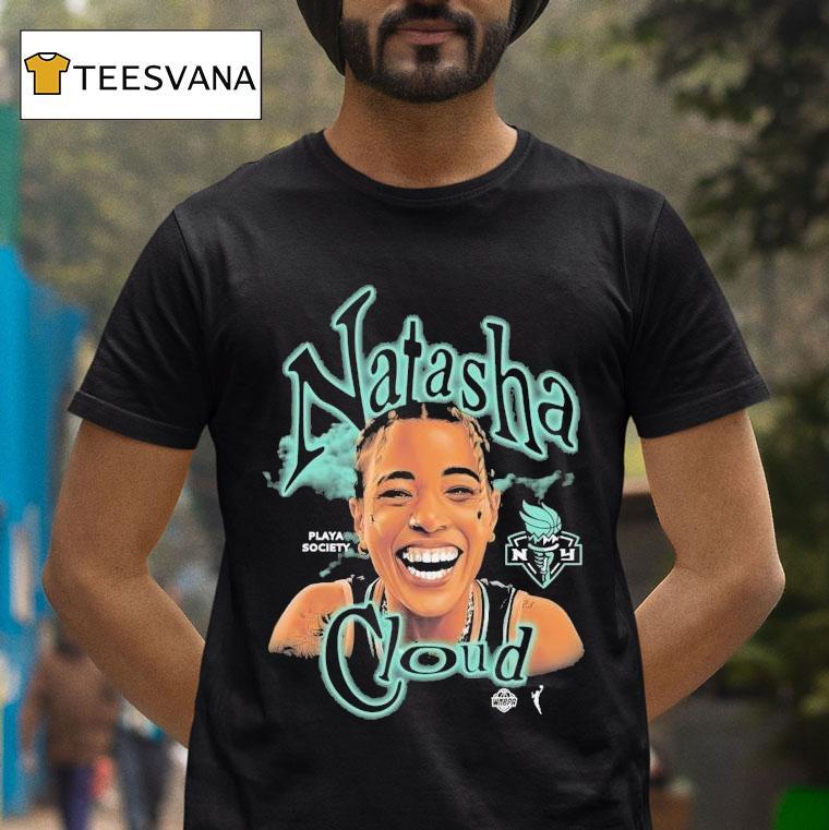 Natasha Cloud Playa Society Wnbpa New York Liberty Shirt