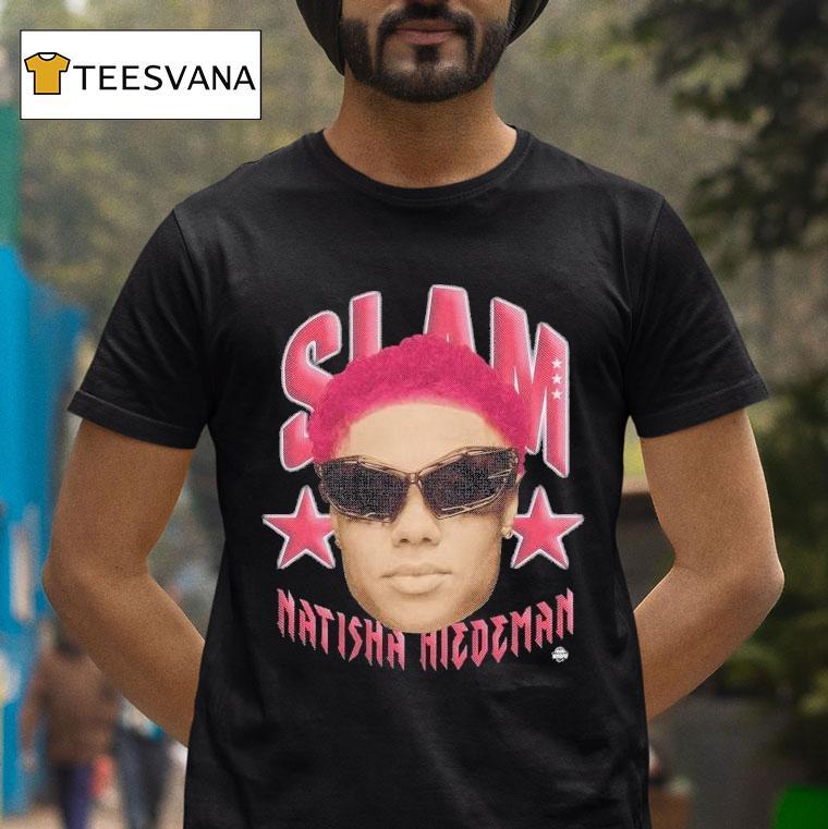 Natisha Hiedeman Slam Wnbpa Face Head Shirt