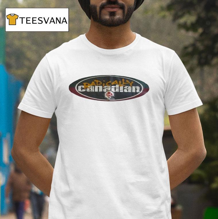Radically Canadian Helmet Football Logo Shirt