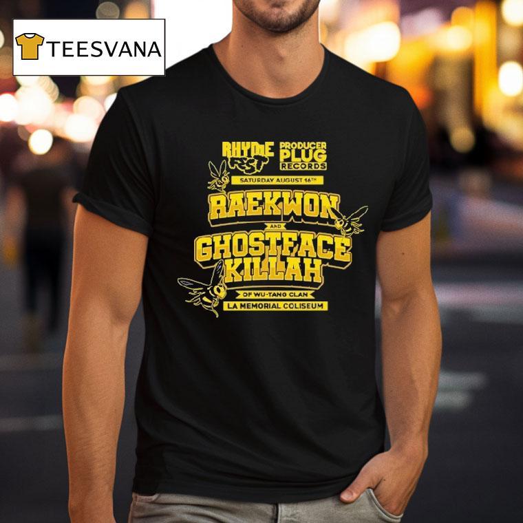 Raekwon X Ghostface Killah Rhyme Fest 2025 Bees Shirt