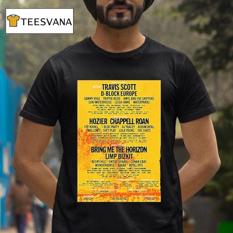 Reading And Leeds Festival 2025 For Leeds Festival On August 21 To August 24 Bramham Park In Leeds England Shirt