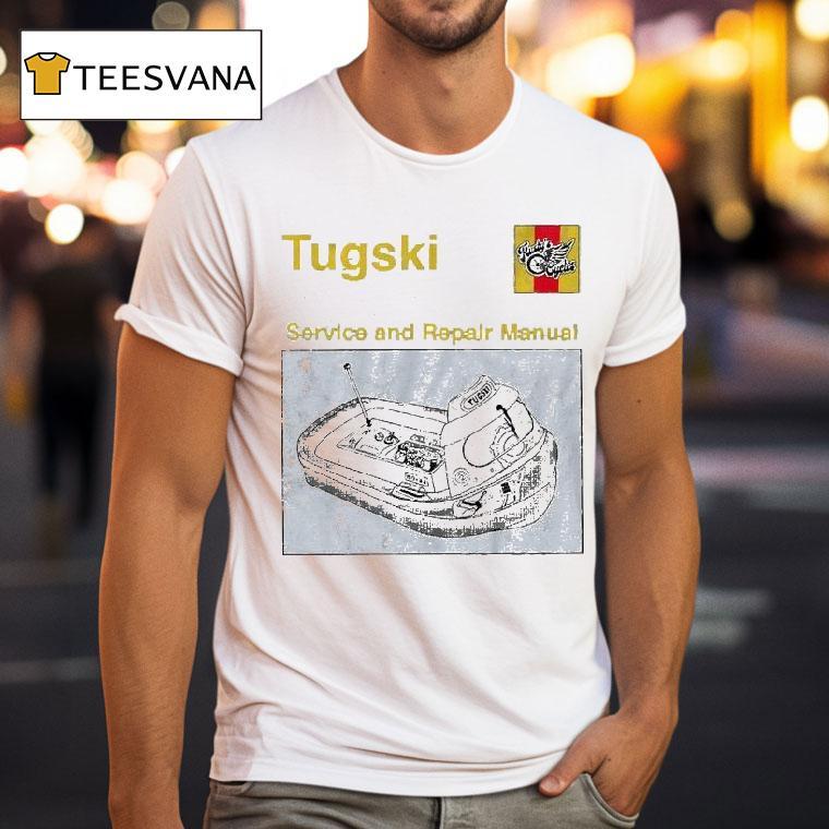Rusty Van Ranch Tugski Jet Drive Service And Repair Manual Diagram Shirt
