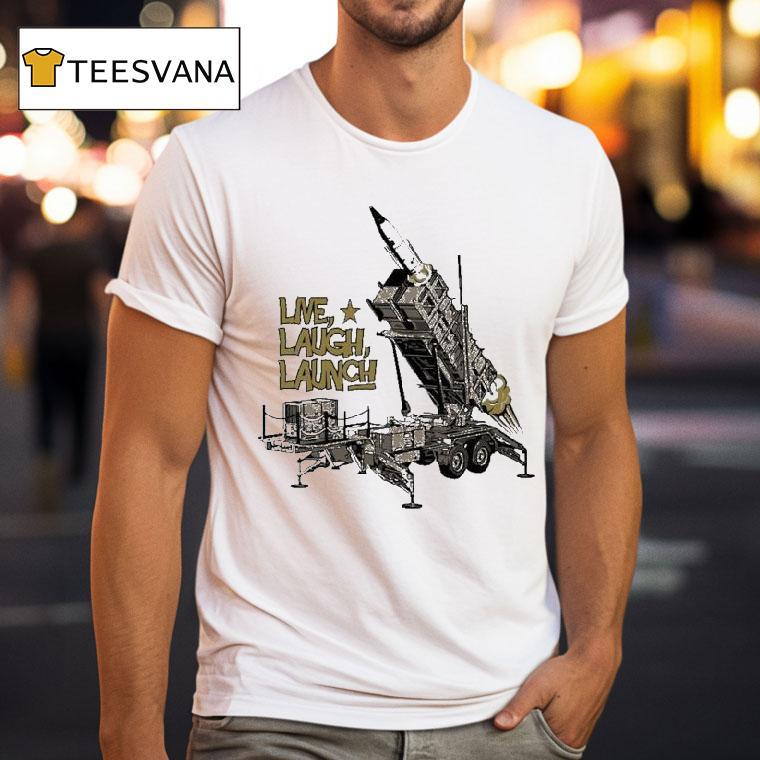 Ryan Mcbeth Patriot Live, Laugh, Launch Shirt