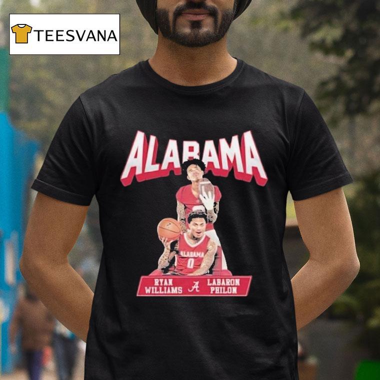 Ryan Williams Labaron Philon Alabama Crimson Tide Dual Threat Shirt