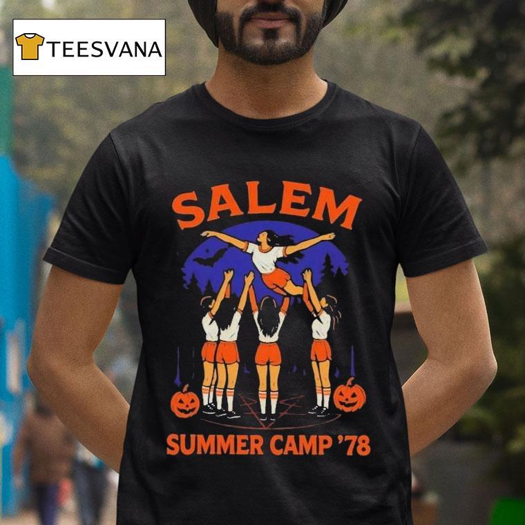 Salem Summer Camp ’78 Halloween Witch Horror Shirt