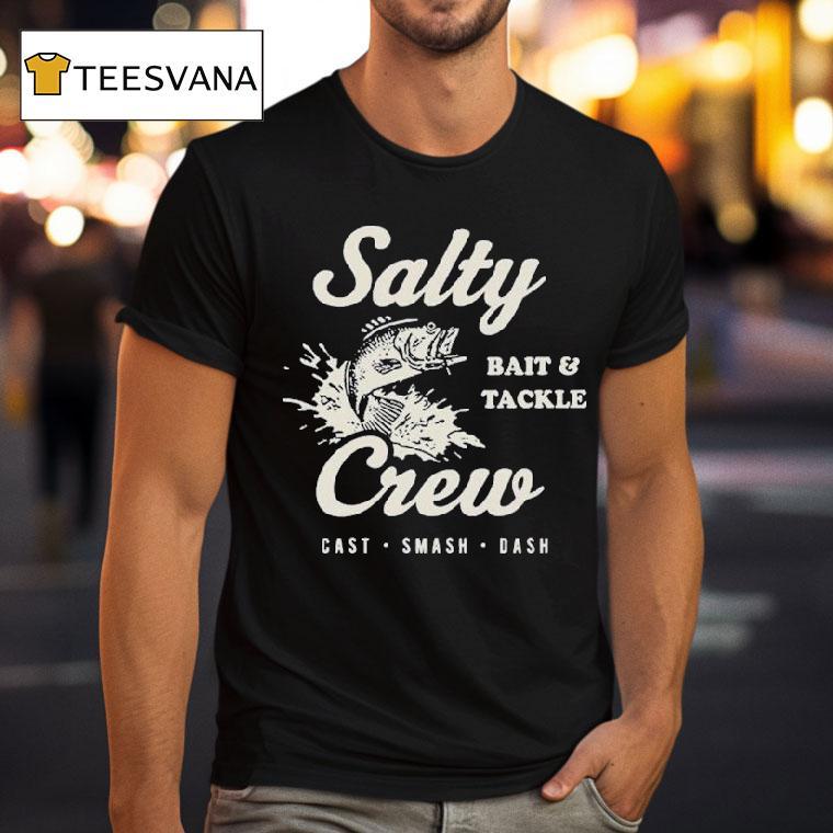 Salty Crew Bait Tackle Cast Smash Dash Shirt
