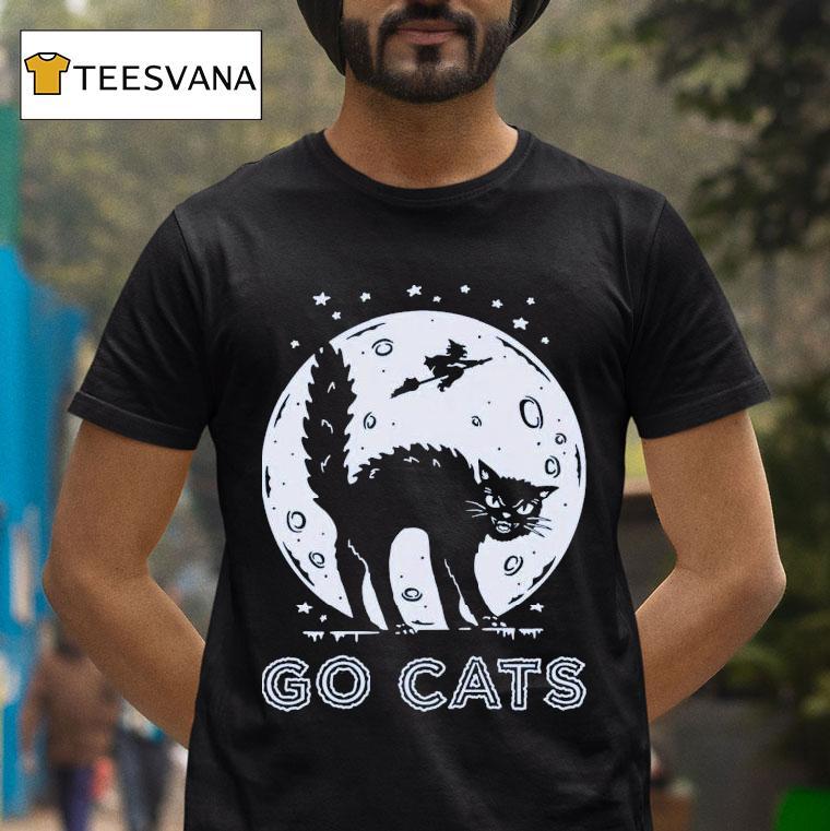 Scary Go Cats Halloween Shirt