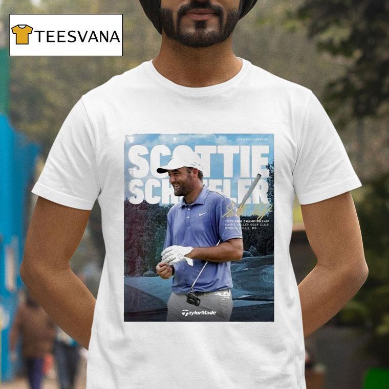 Scottie Scheffler Claimed Fifth Pga Tour Win During The Final Round Of The Bmw Championship 2025 Shirt
