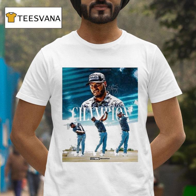 Sebastian Munoz Takes Liv Golf Indianapolis Title 2025 Champions Shirt