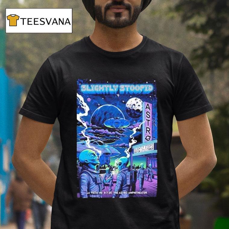 Slightly Stoopid The Astro Amphitheater Tour 2025 La Vista Ne Shirt