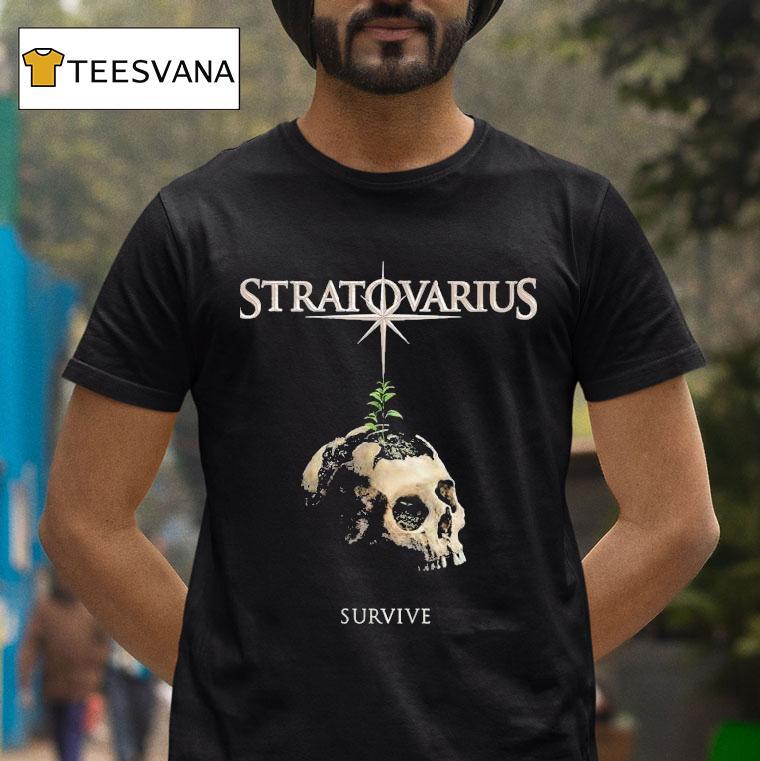Stratovarius Survive Skull Shirt