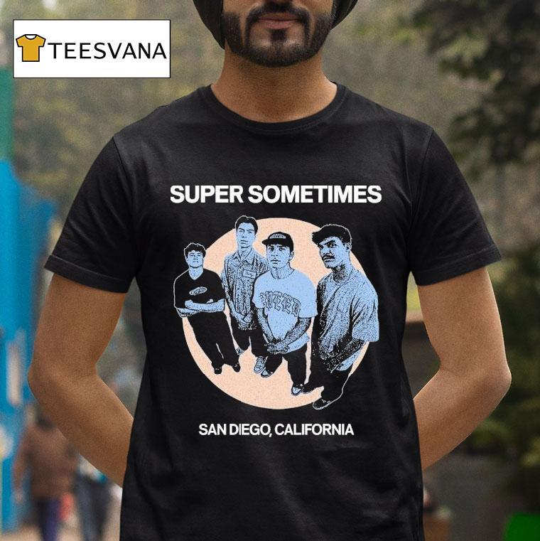Super Sometimes San Diego California Promo Shirt