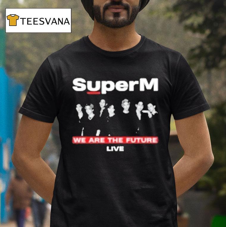 Superm We Are The Future Live Tour Shirt