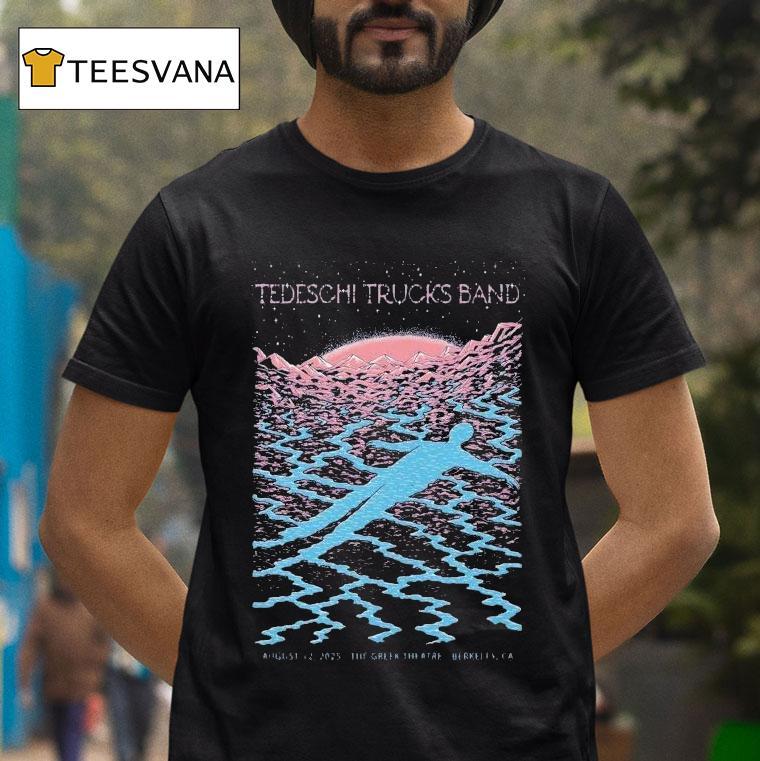 Tedeschi Trucks Band Aug 12 2025 The Greek Theatre In Berkeley Ca Shirt