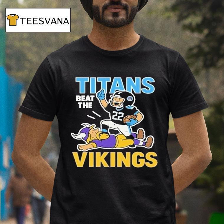 Tennessee Titans Beat The Minnesota Vikings Mascot Shirt